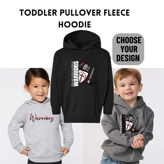 CL26 CAR78TH Port & Co® Toddler Core Fleece Pullover Hooded Sweatshirt