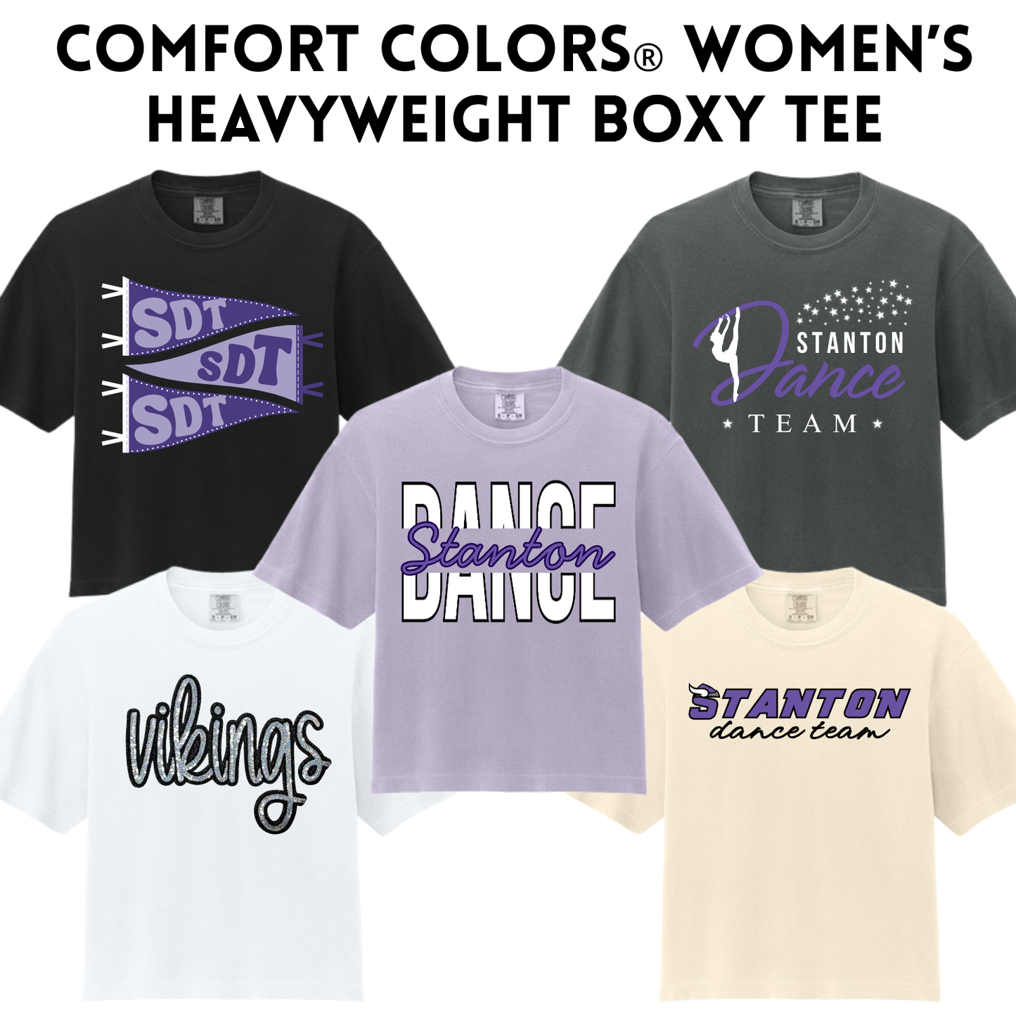 SDT26 Comfort Colors Boxy T-Shirt
