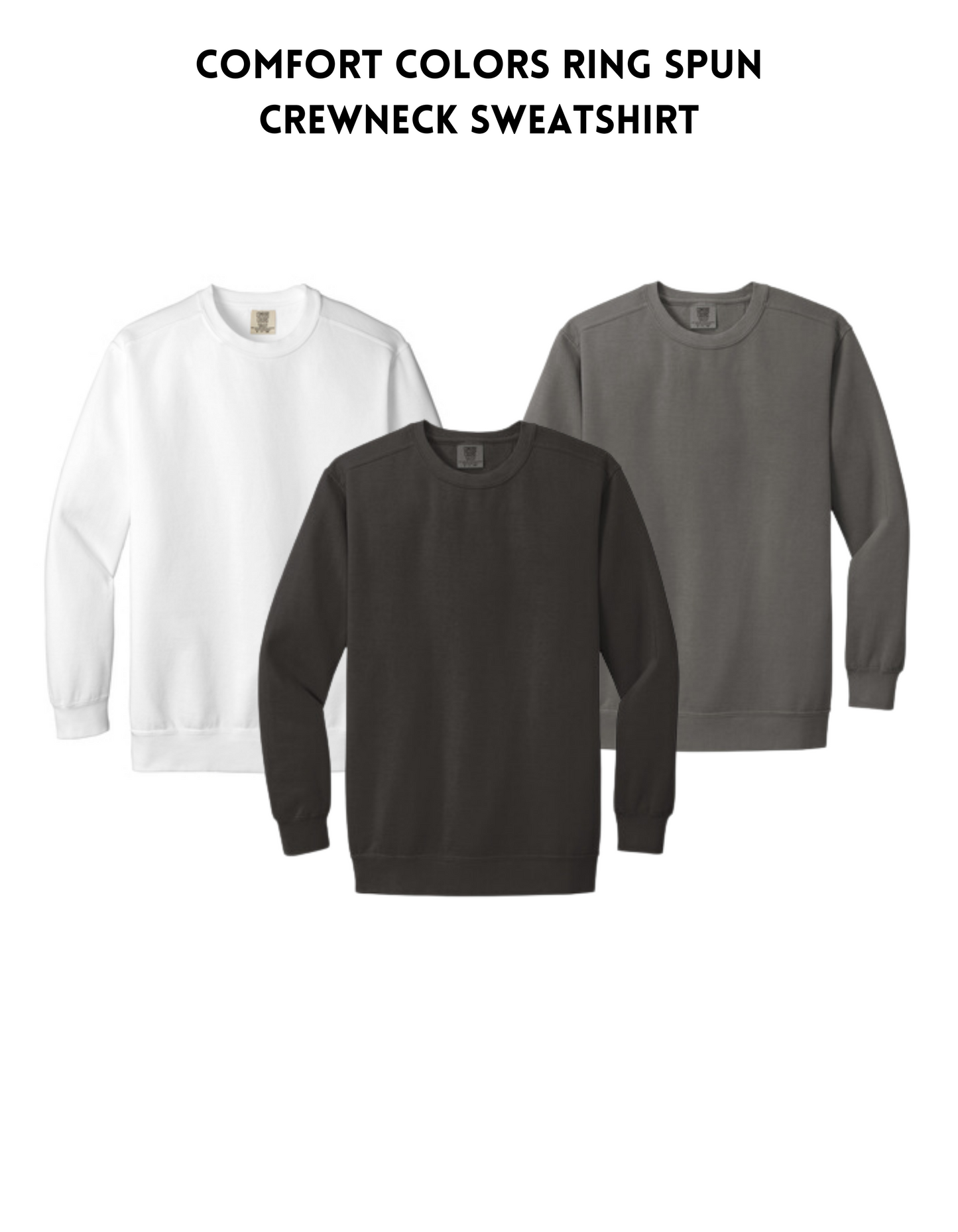 ROSPRING Comfort Colors ® Ring Spun Crewneck Sweatshirt