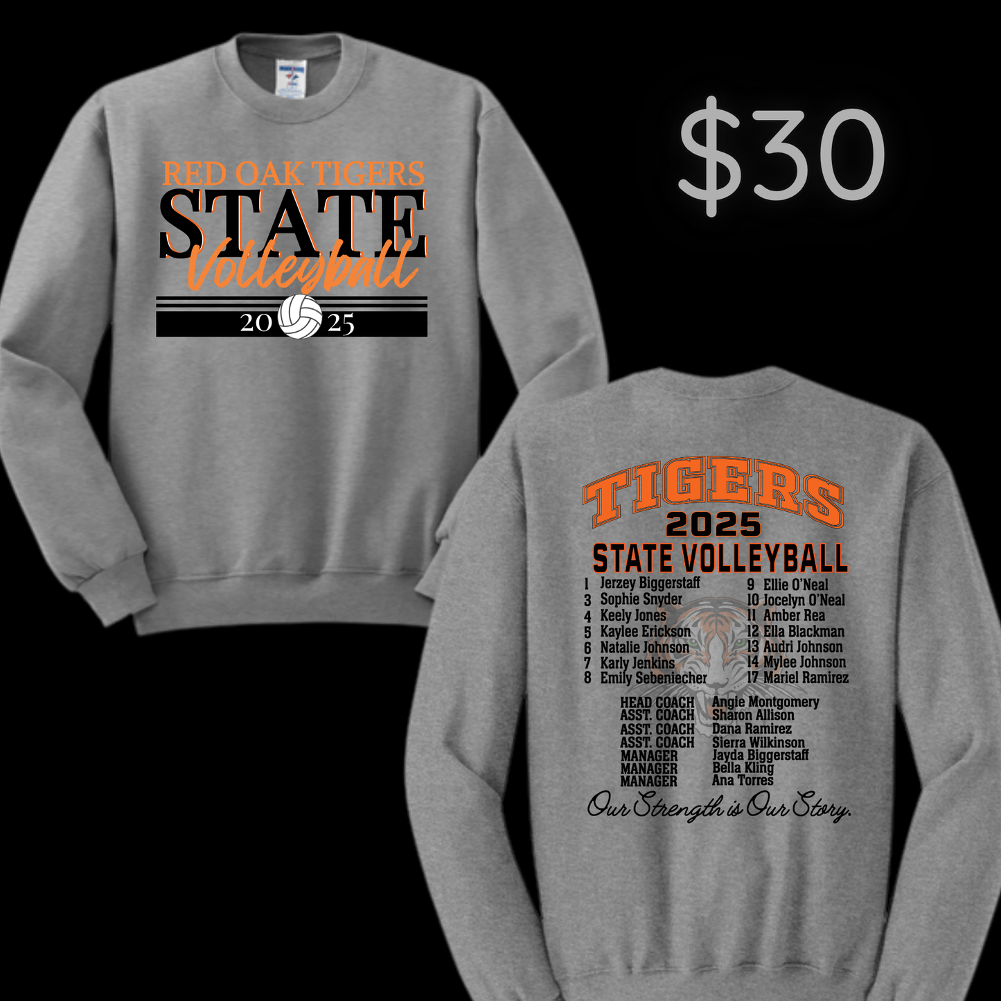 ROVBS Crewneck Sweatshirt - Youth & Adult Sizes