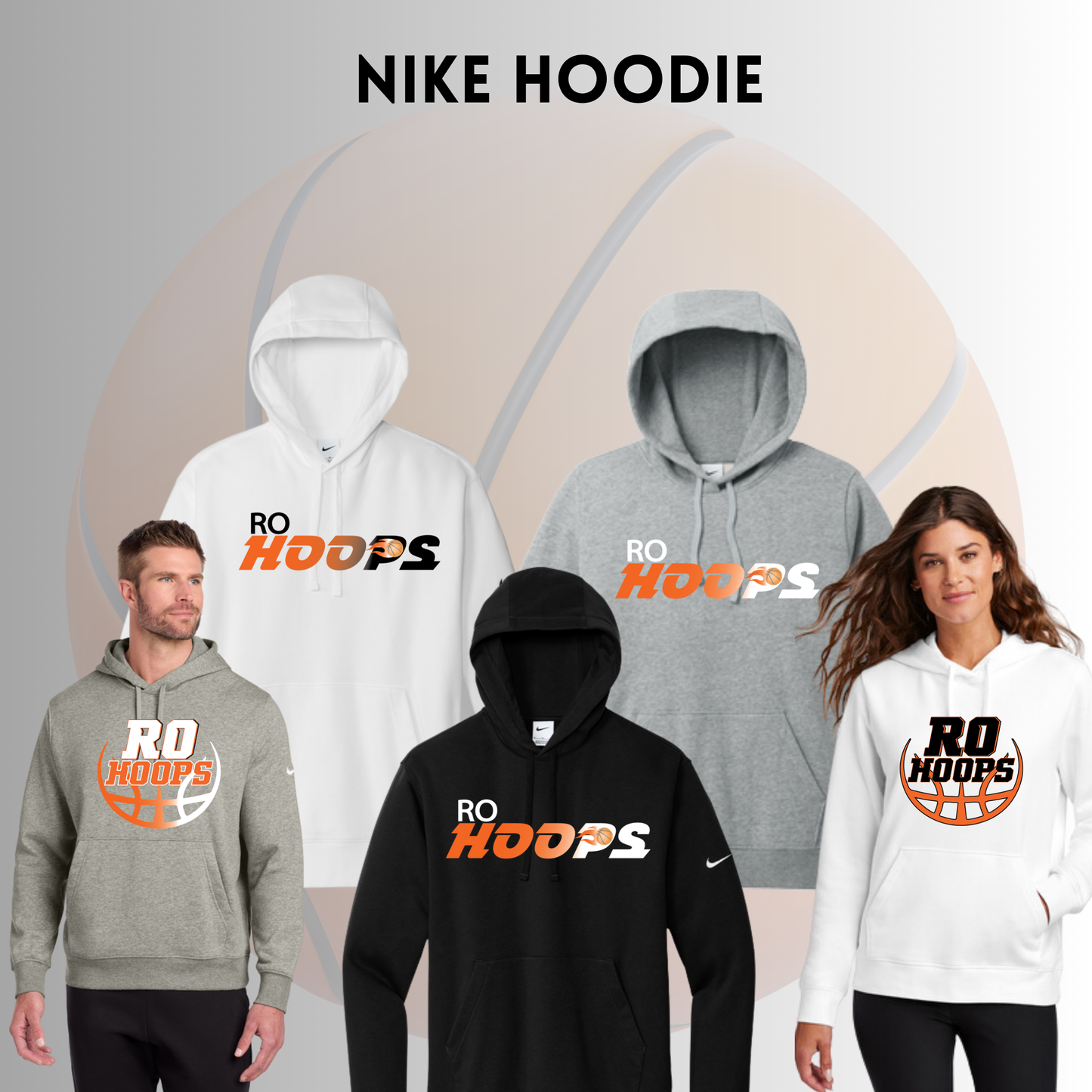 ROHOOPS NKDR1499  Nike Hoodie