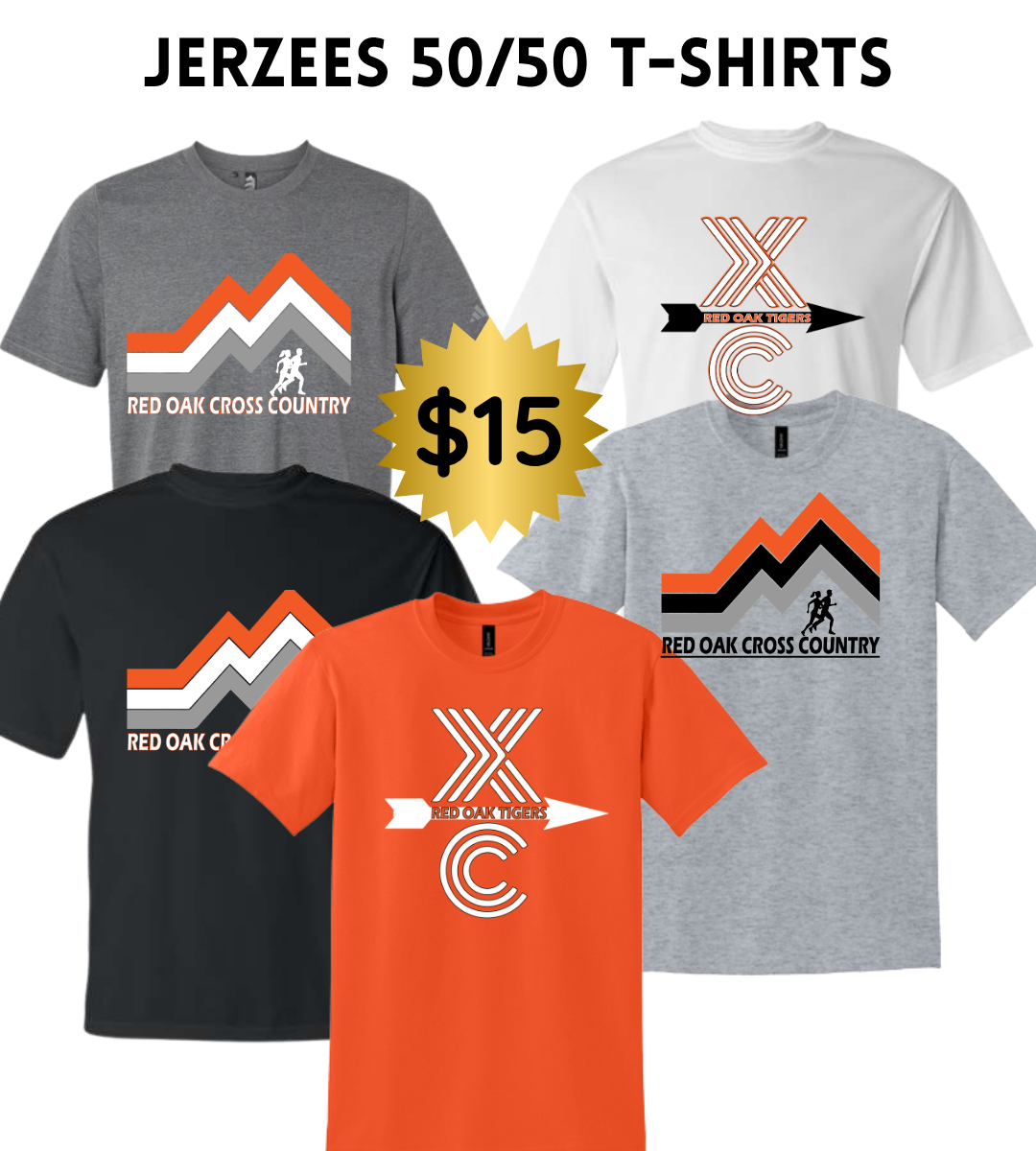 ROCC25 Jerzees Unisex Dri-Power® 50/50 T-Shirt (Adult/Youth) - SPECIAL PRICING!!!