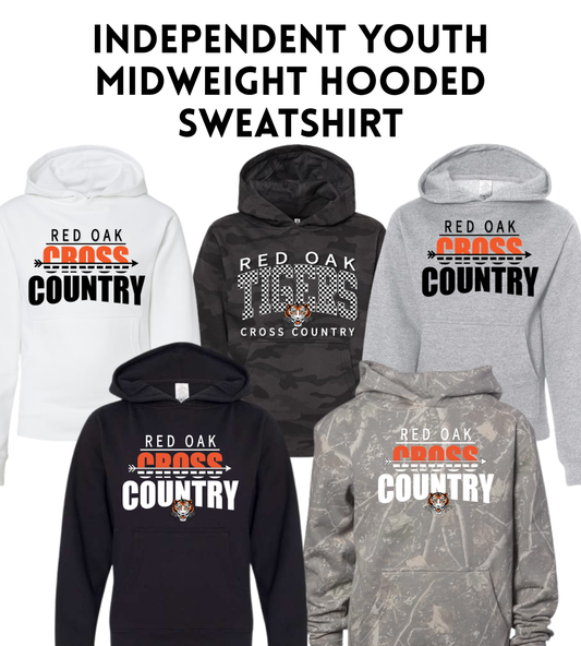 ROCC26 SS4001Y Youth Midweight Hooded Sweatshirt