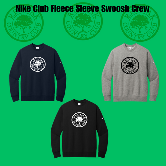 ROCC Nike Club Fleece Sleeve Swoosh Crew