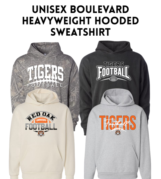 ROFB26 IND330BLV Unisex Boulevard Heavyweight Hooded Sweatshirt