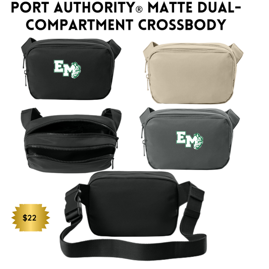 EMAYS25 Dual-Compartment Crossbody