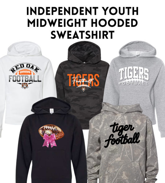 ROFB26 SS4001Y Youth Midweight Hooded Sweatshirt