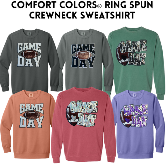 GDC Comfort Colors ® Ring Spun Crewneck Sweatshirt