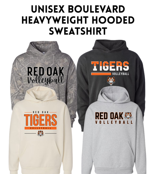 ROVB26 IND330BLV Unisex Boulevard Heavyweight Hooded Sweatshirt