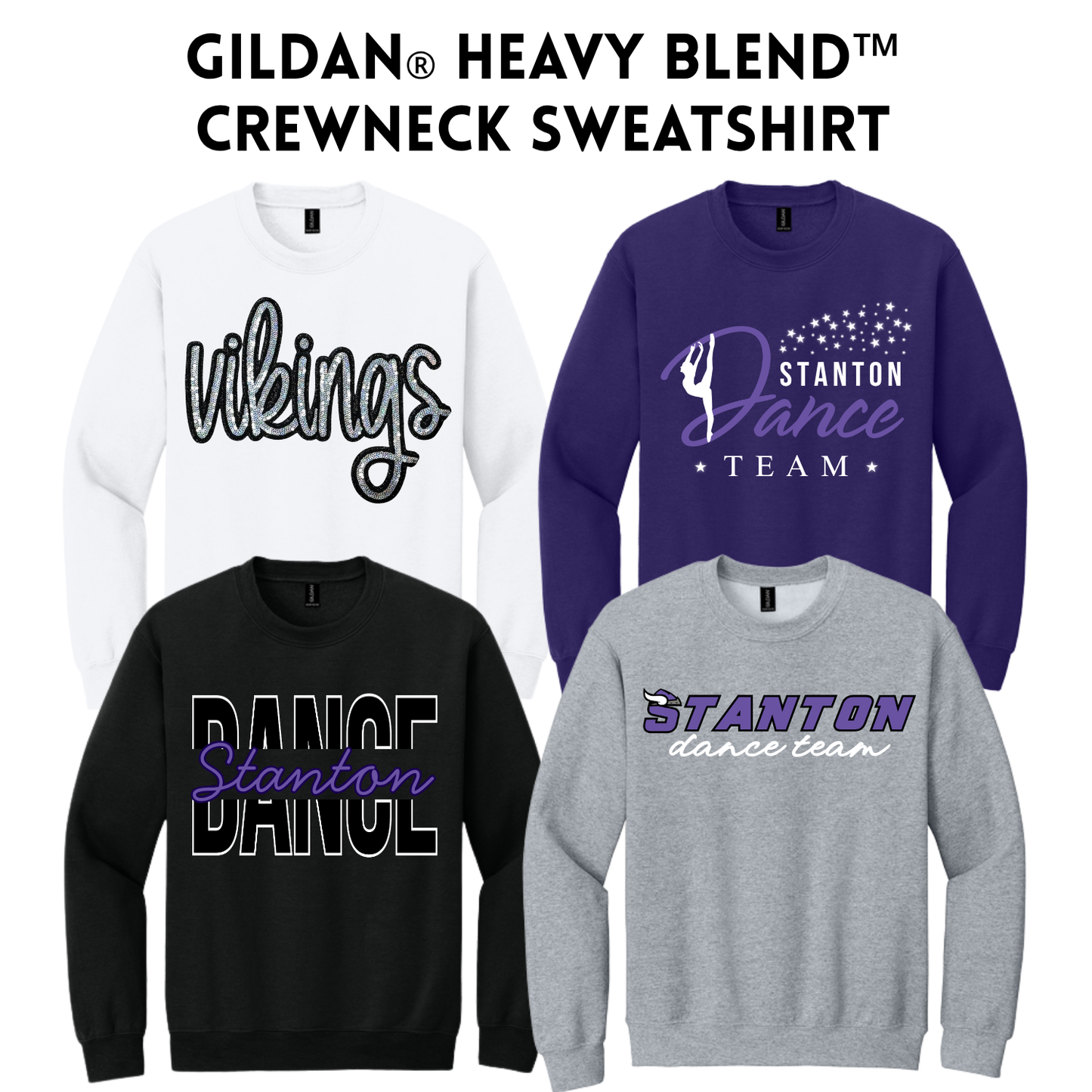 SDT26 18000 Gildan® - Heavy Blend™ Crewneck Sweatshirt