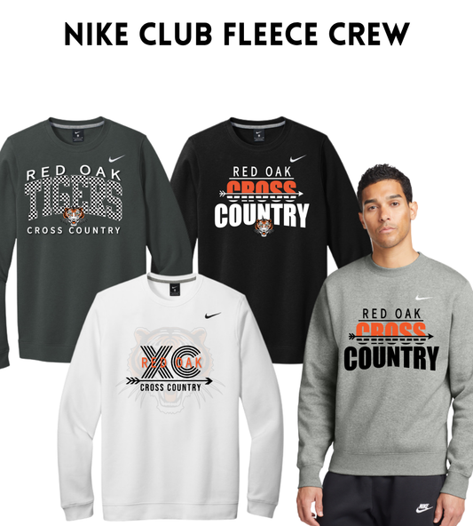 ROCC26 NKFD9863 Nike Club Fleece Sleeve Swoosh Crew