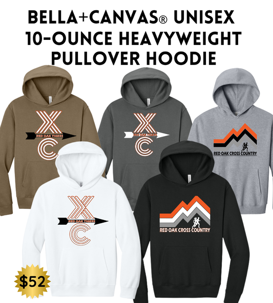 ROCC25 BELLA+CANVAS® Unisex 10-Ounce Heavyweight Pullover Hoodie