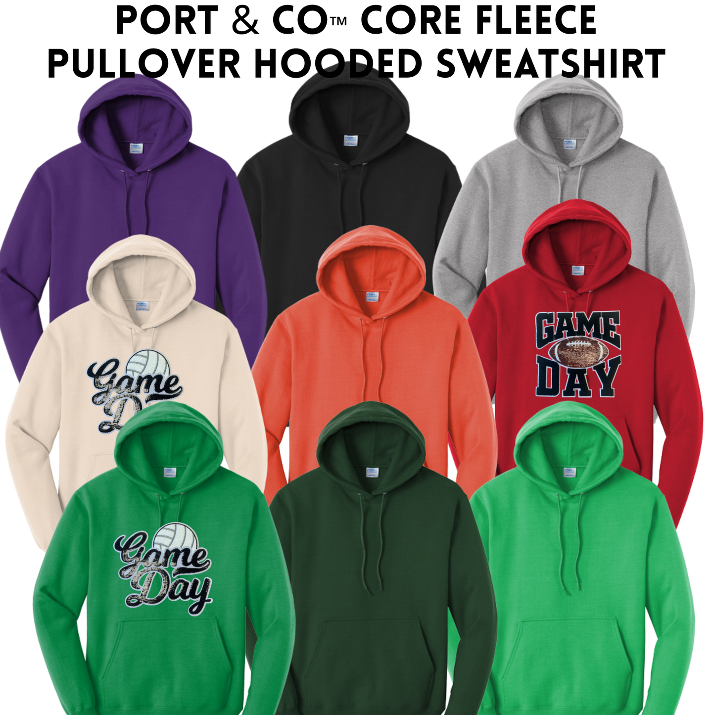 GDC Port Authority  Pullover Hooded Sweatshirt