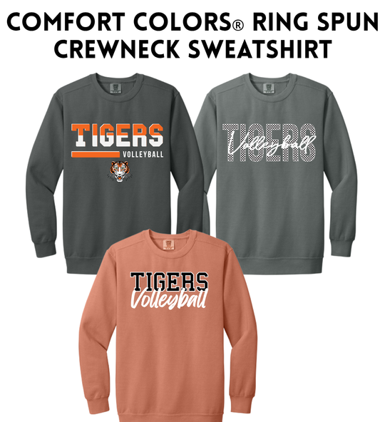 ROVB26 1566 Comfort Colors® Ring Spun Crewneck Sweatshirt