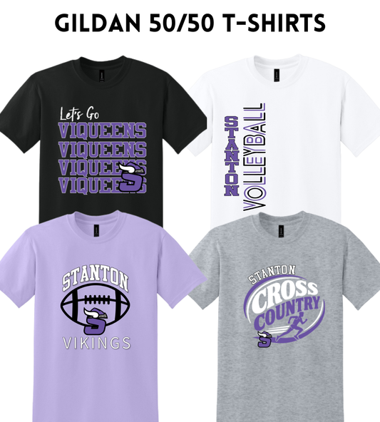 SB26 8000 Gildan 50/50 t-shirts