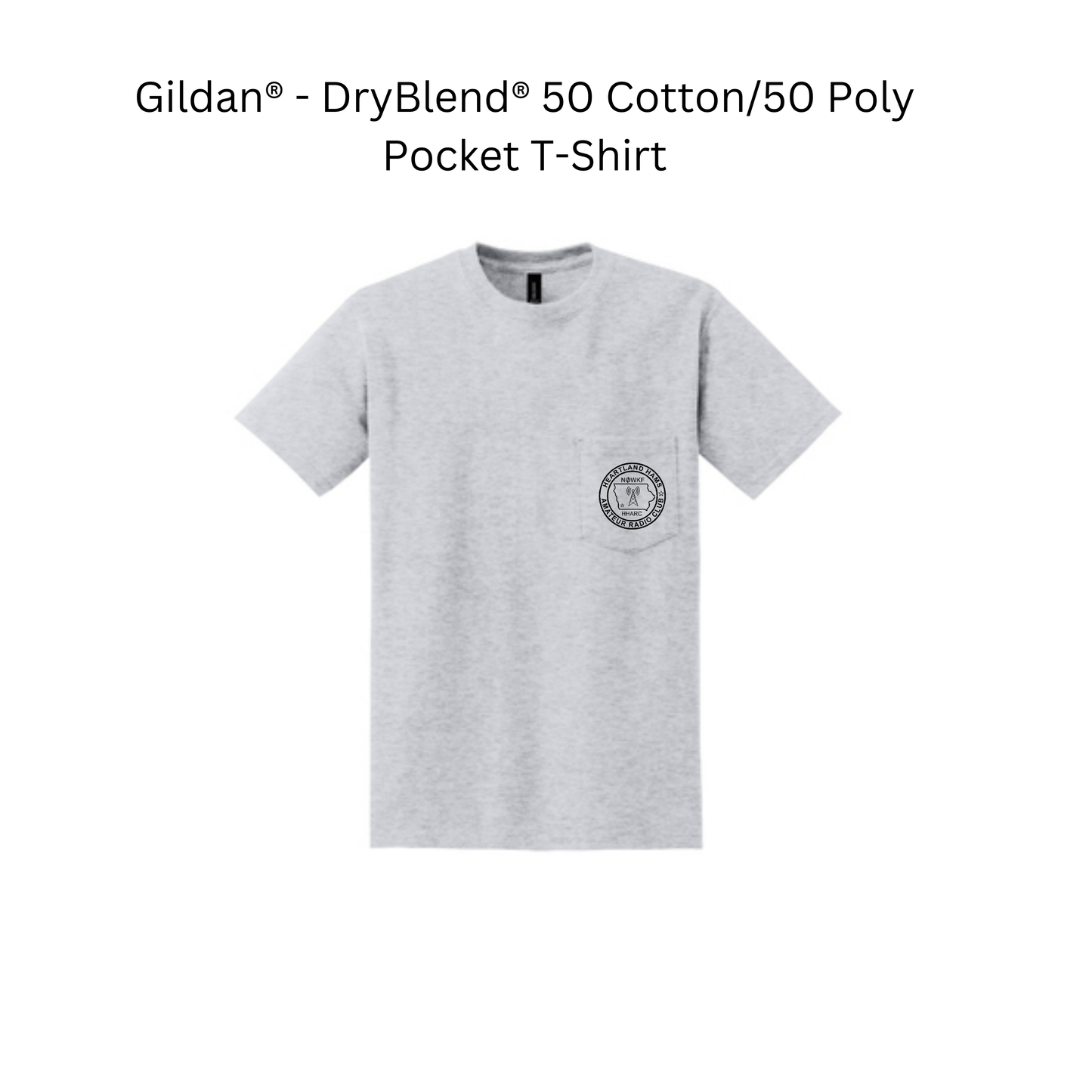 AM Mills County Gildan® - DryBlend Pocket T-Shirt