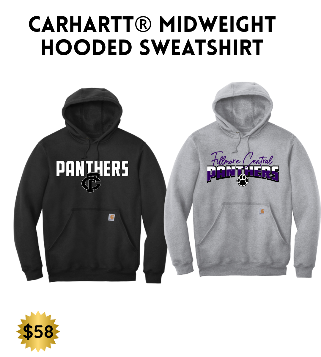 FCP Carhartt®  Midweight Hooded Sweatshirt