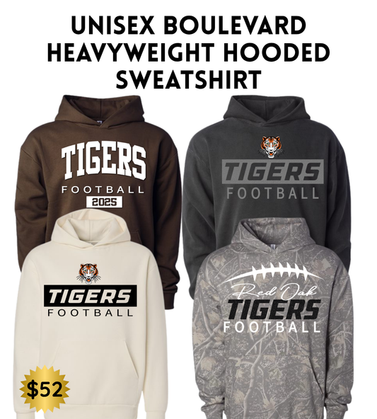 ROFB25 Unisex Boulevard Heavyweight Hooded Sweatshirt
