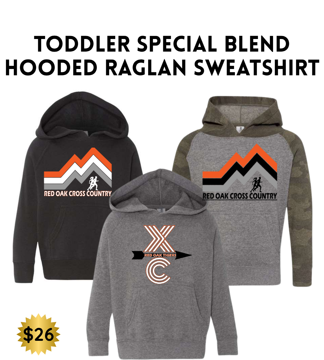 ROCC25 Independent  Toddler Special Blend Hooded Raglan Sweatshirt