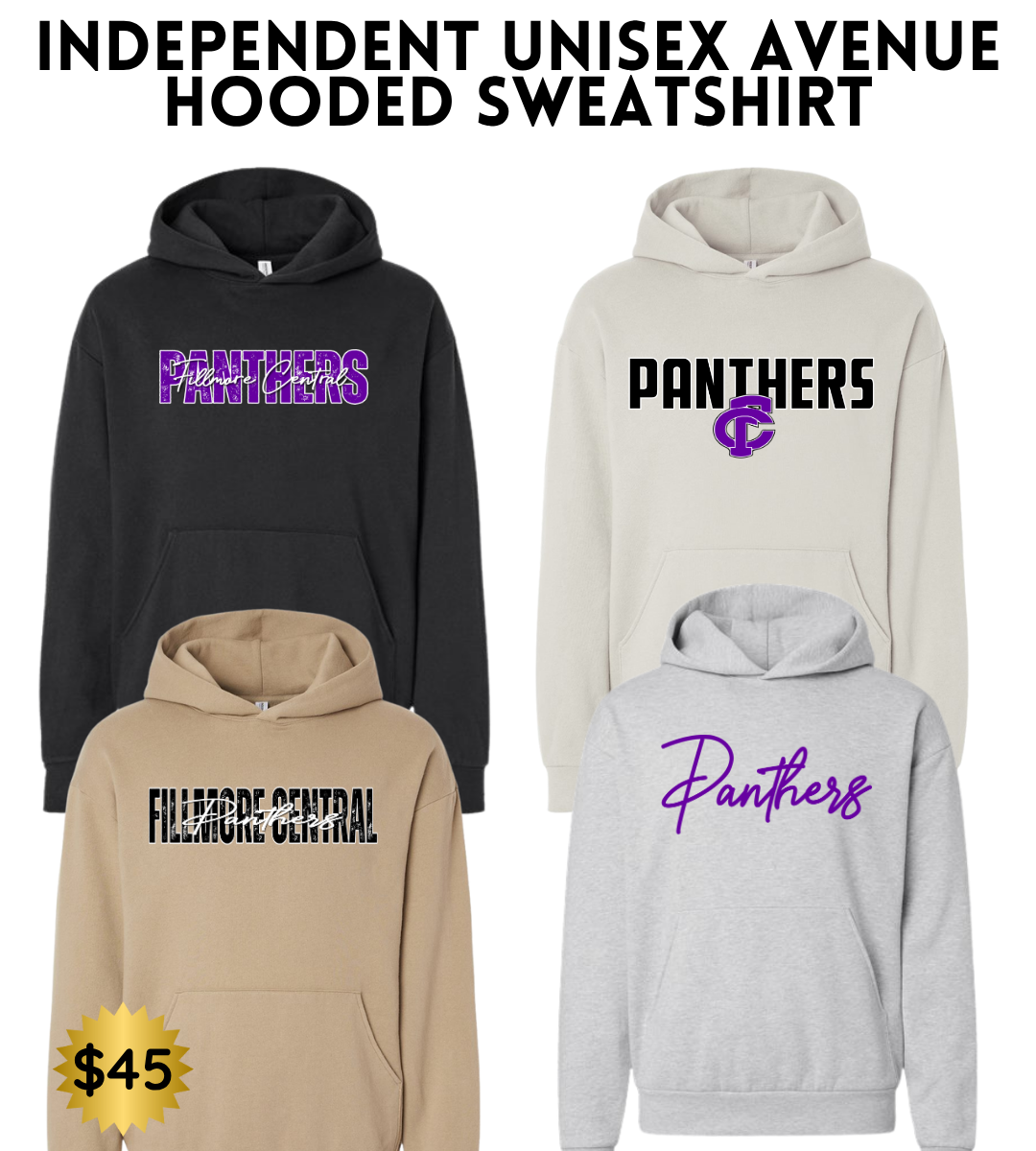 FCP Independent Unisex Avenue Hooded Sweatshirt