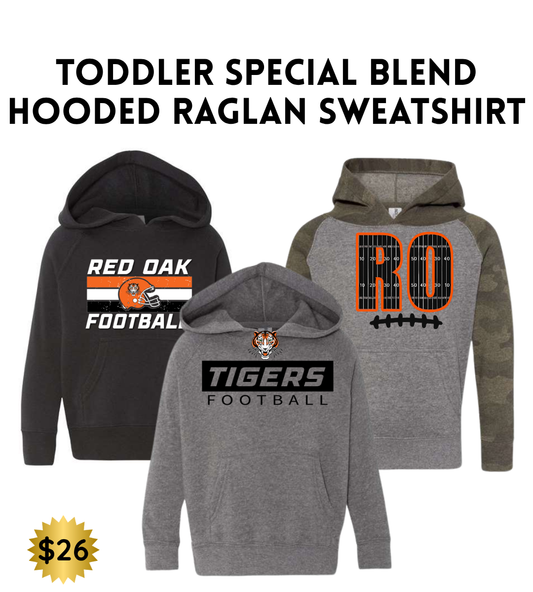 ROFB Independent  Toddler Special Blend Hooded Raglan Sweatshirt