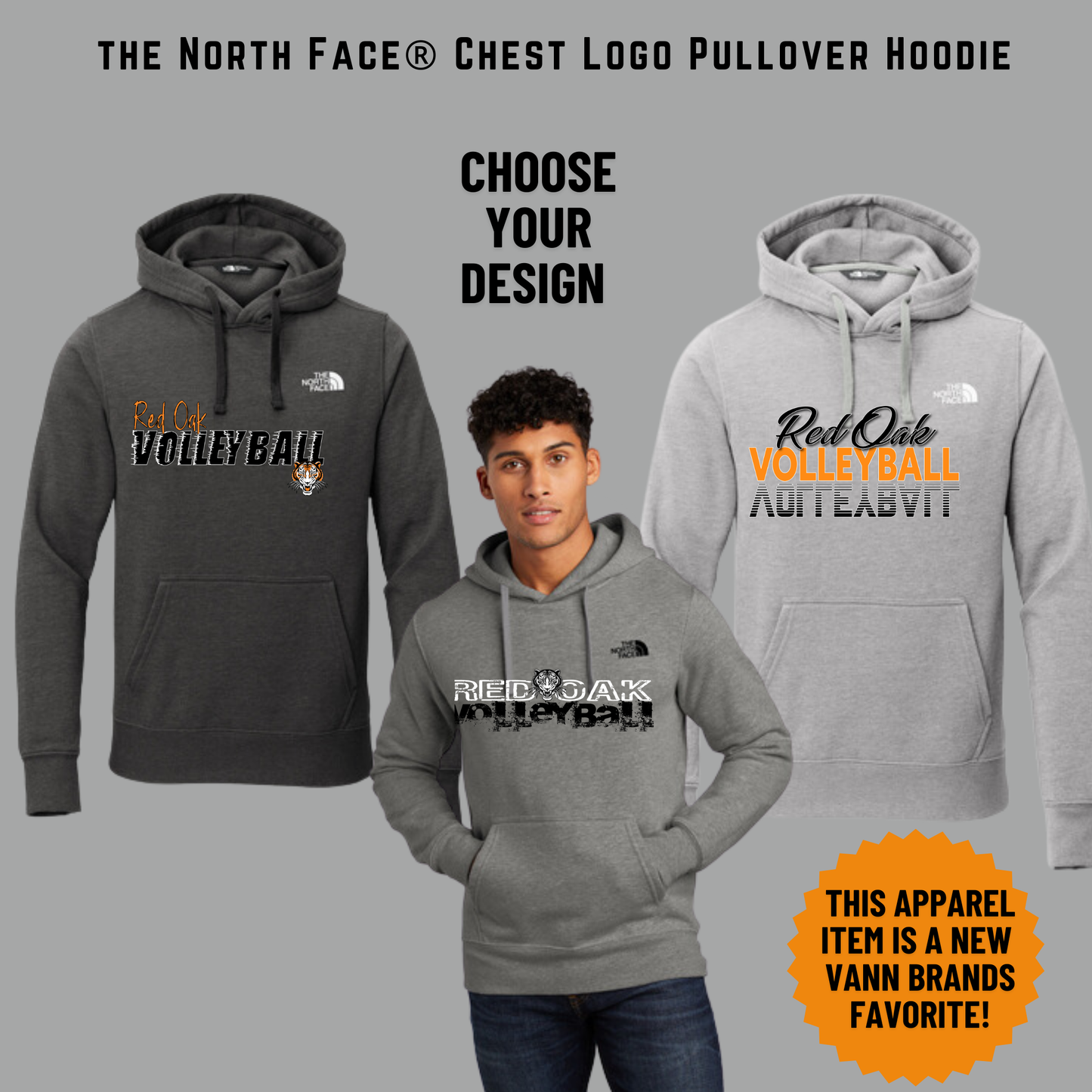 ROVB24 The North Face® Chest Logo Pullover Hoodie