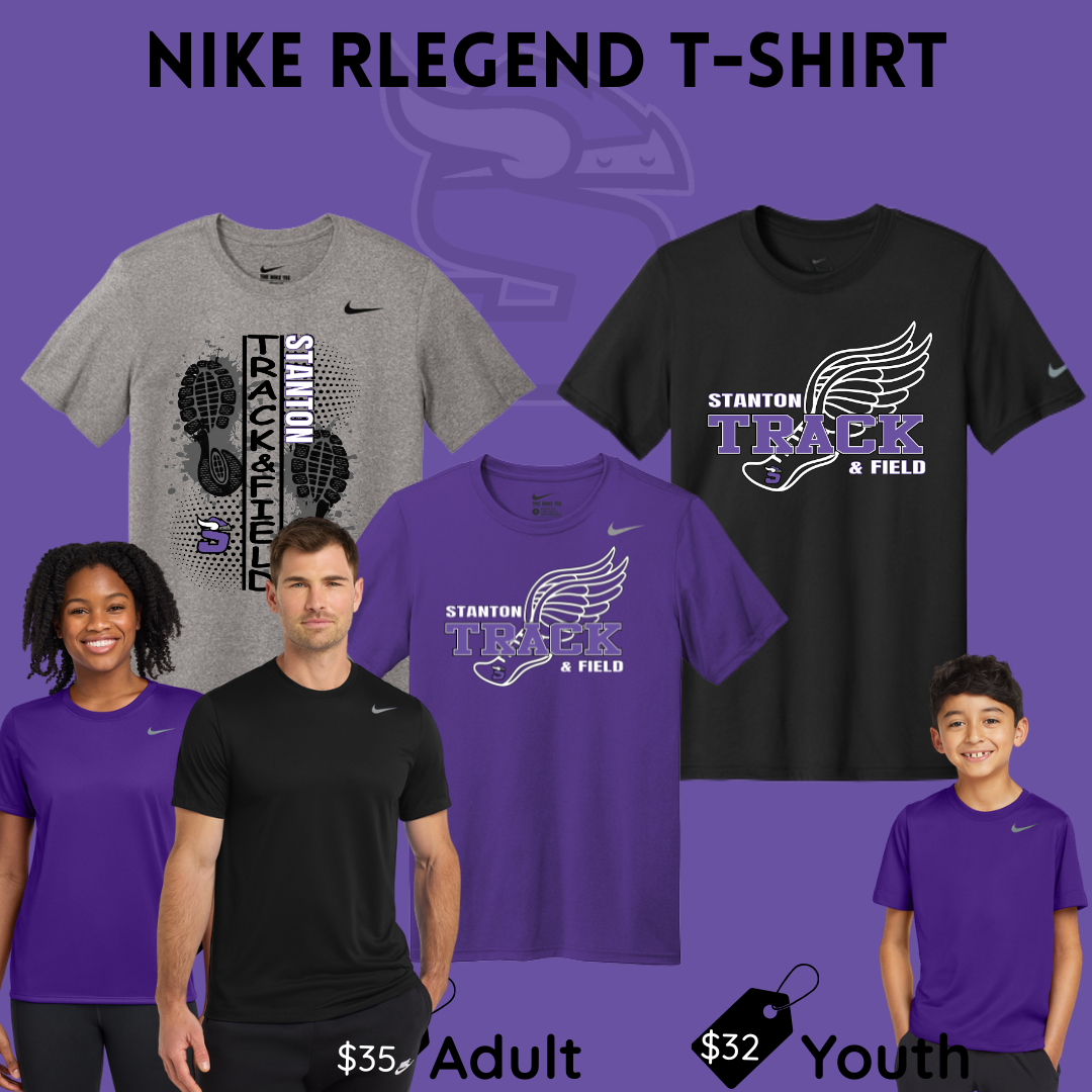 SBTF26 Nike RLegend T-Shirt YOUTH and ADULT