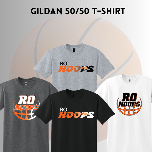ROHOOPS 8000 Gildan 50/50 T-Shirt YOUTH - ADULT Sizes
