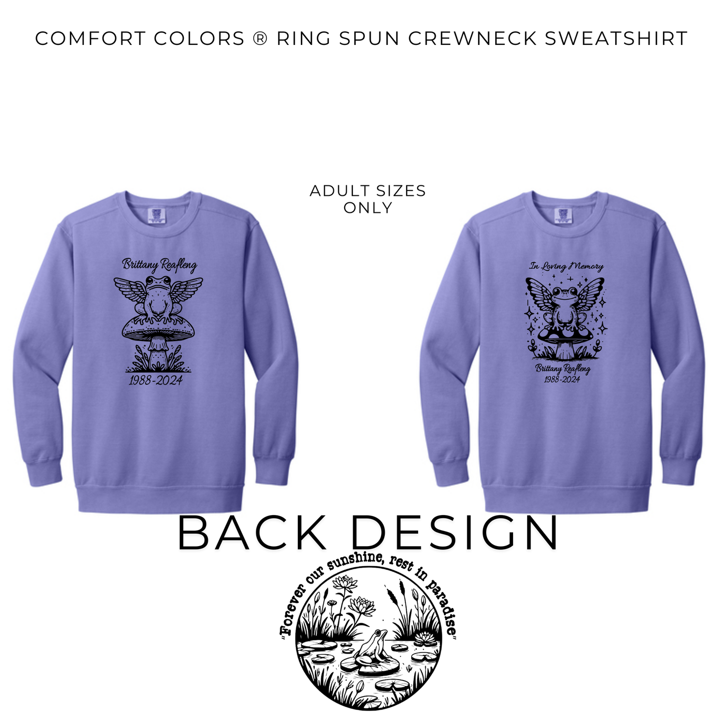 BR Comfort Colors Crewneck Sweatshirt