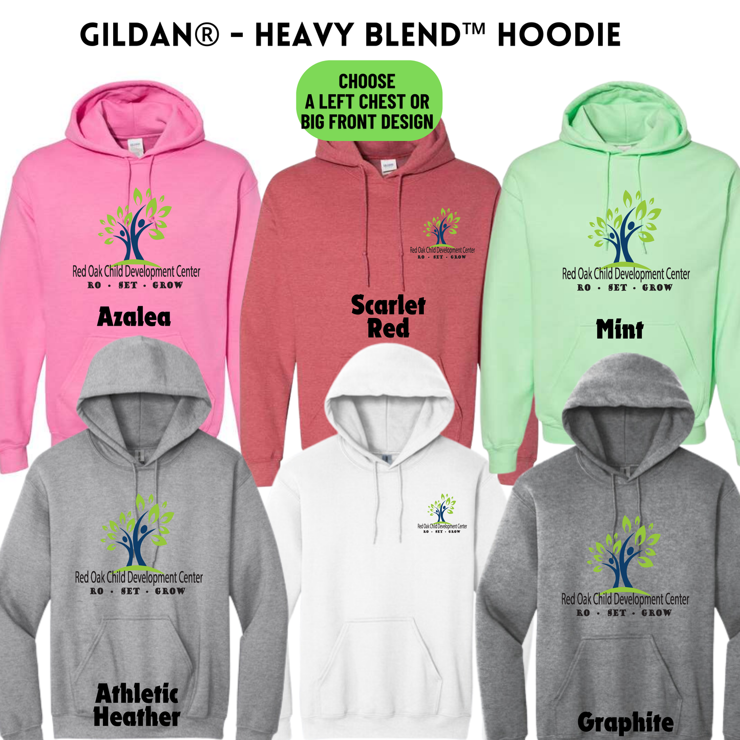 ROCDC Gildan® - Heavy Blend™ Hooded Sweatshirt