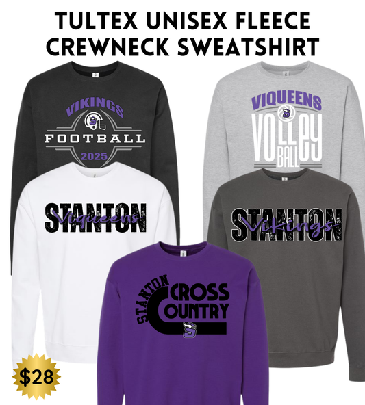 SB25 Tultex Unisex Fleece Crewneck Sweatshirt
