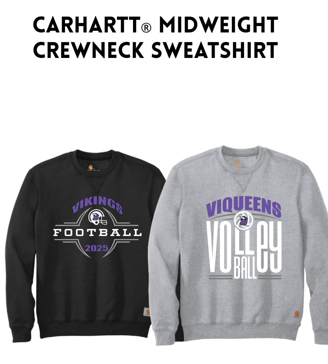 SB25 Carhartt® Midweight Crewneck Sweatshirt