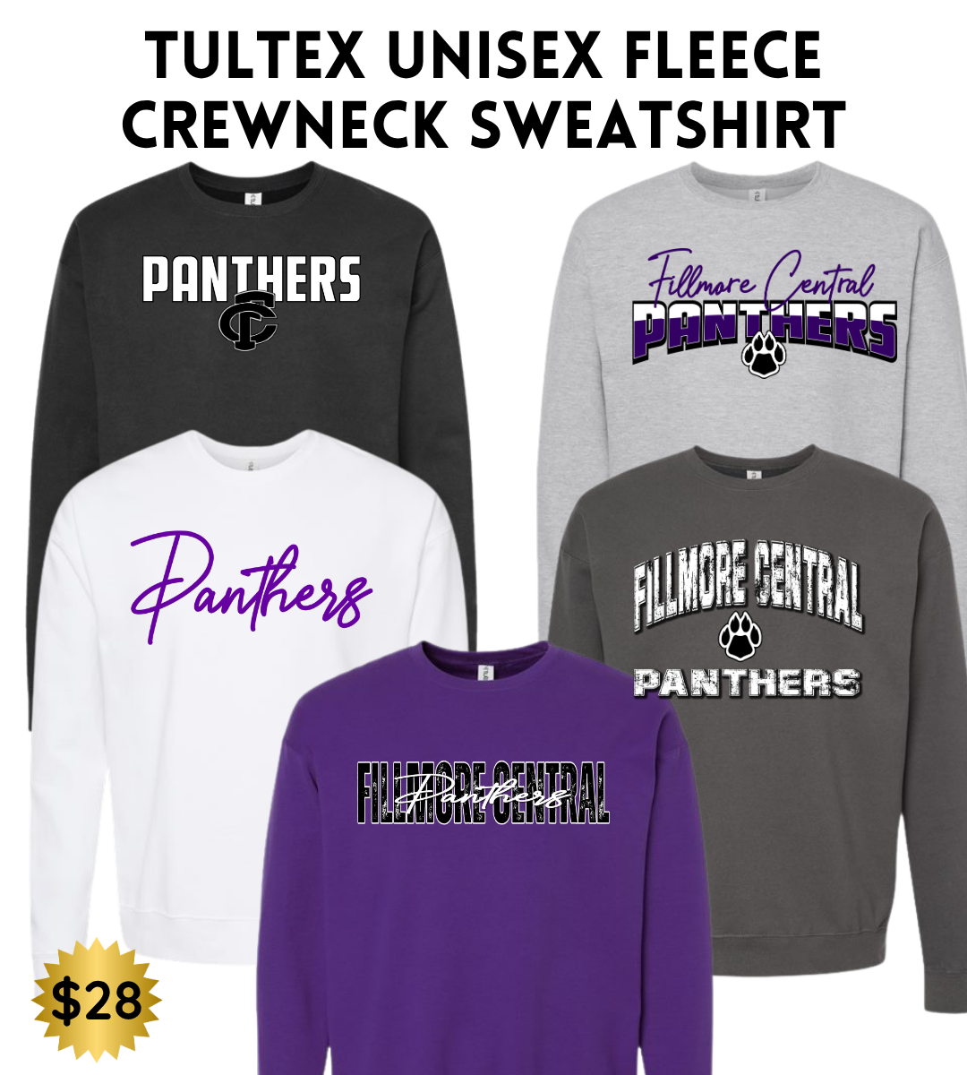 FCP Tultex Unisex Fleece Crewneck Sweatshirt