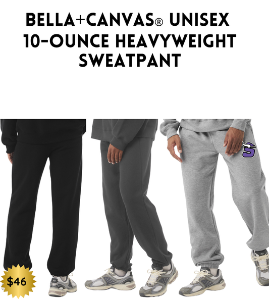 SB25 BELLA+CANVAS® Unisex  10-Ounce Heavyweight Sweatpant