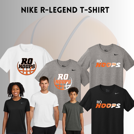 ROHOOPS DV7299 Nike RLegend T-Shirt YOUTH and ADULT Sizes