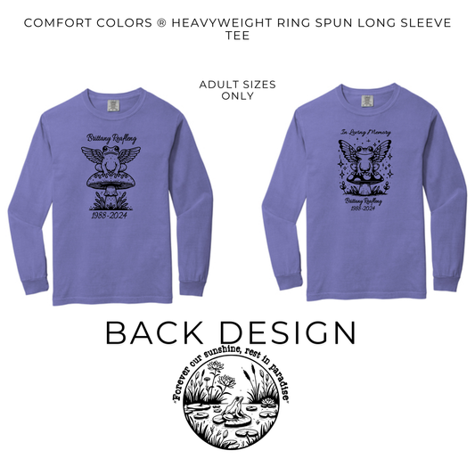 BR Long sleeve Comfort Colors T-Shirt