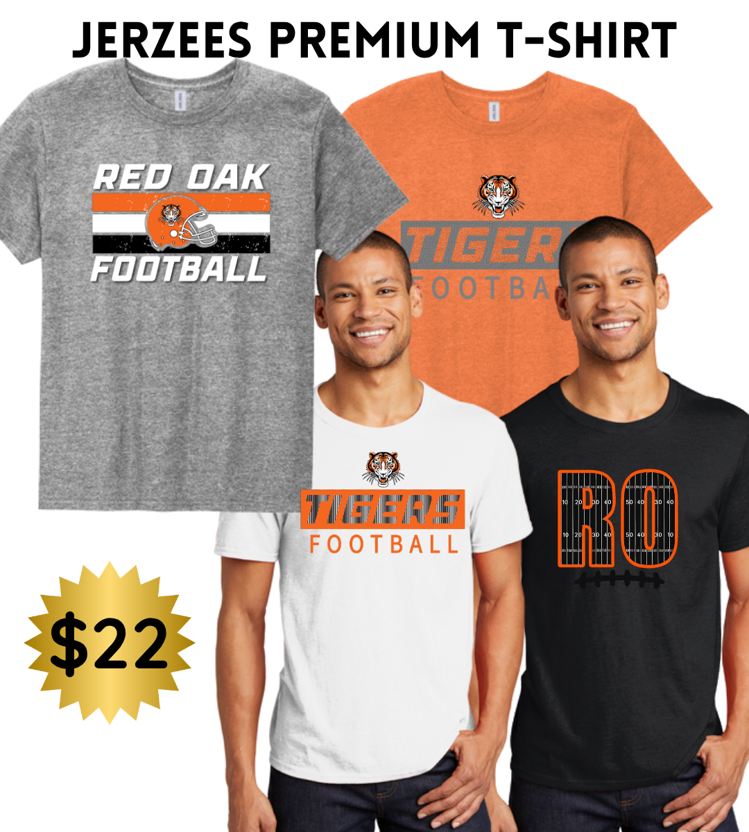 ROFB25 Jerzees® Premium Blend Ring Spun T-Shirt