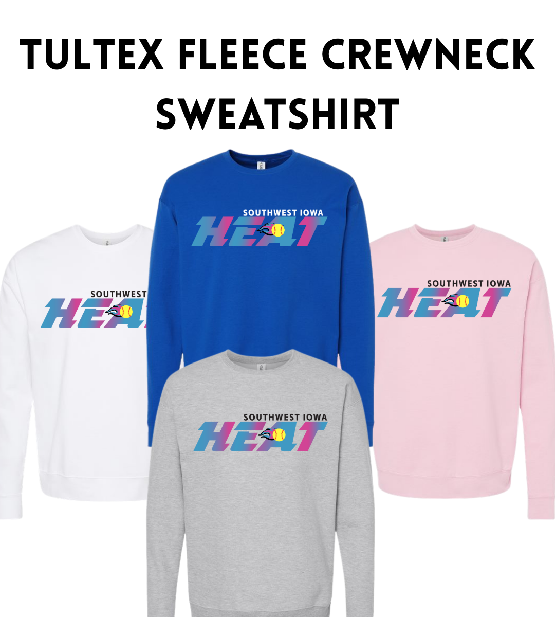 SWIHS Tultex Unisex Fleece Crewneck Sweatshirt