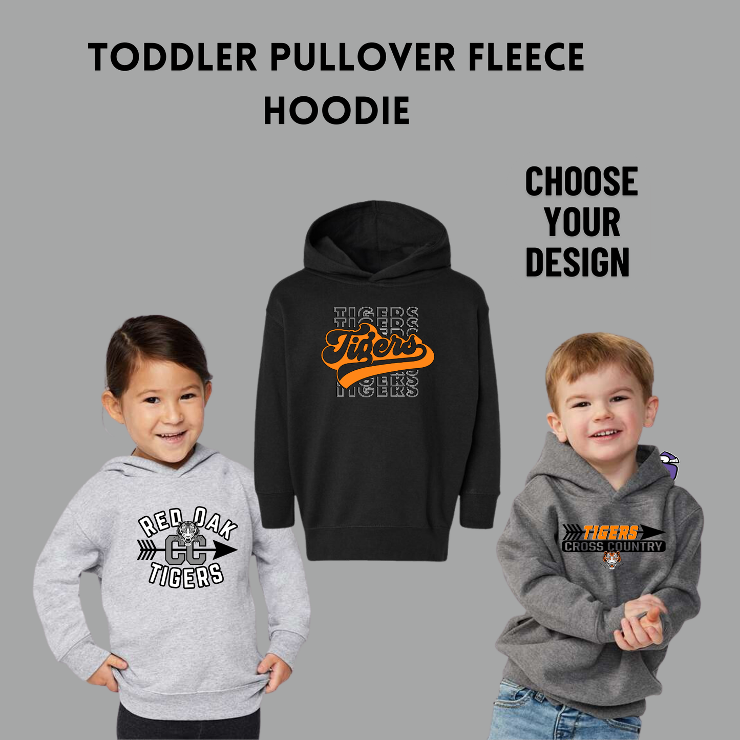 ROCC24 Toddler Pullover Fleece Hoodie