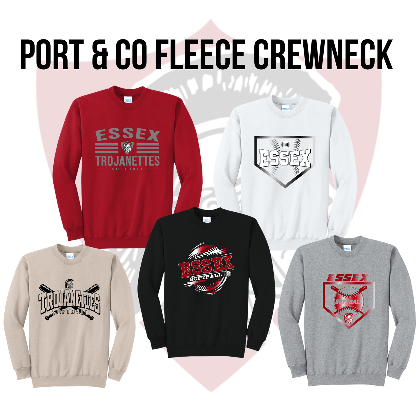 ESB PC78 Port & Co™ Core Fleece Crewneck Sweatshirt