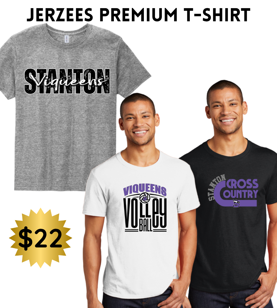 SB25 Jerzees® Premium Blend Ring Spun T-Shirt