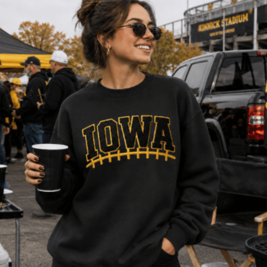 SS Iowa Football Patch