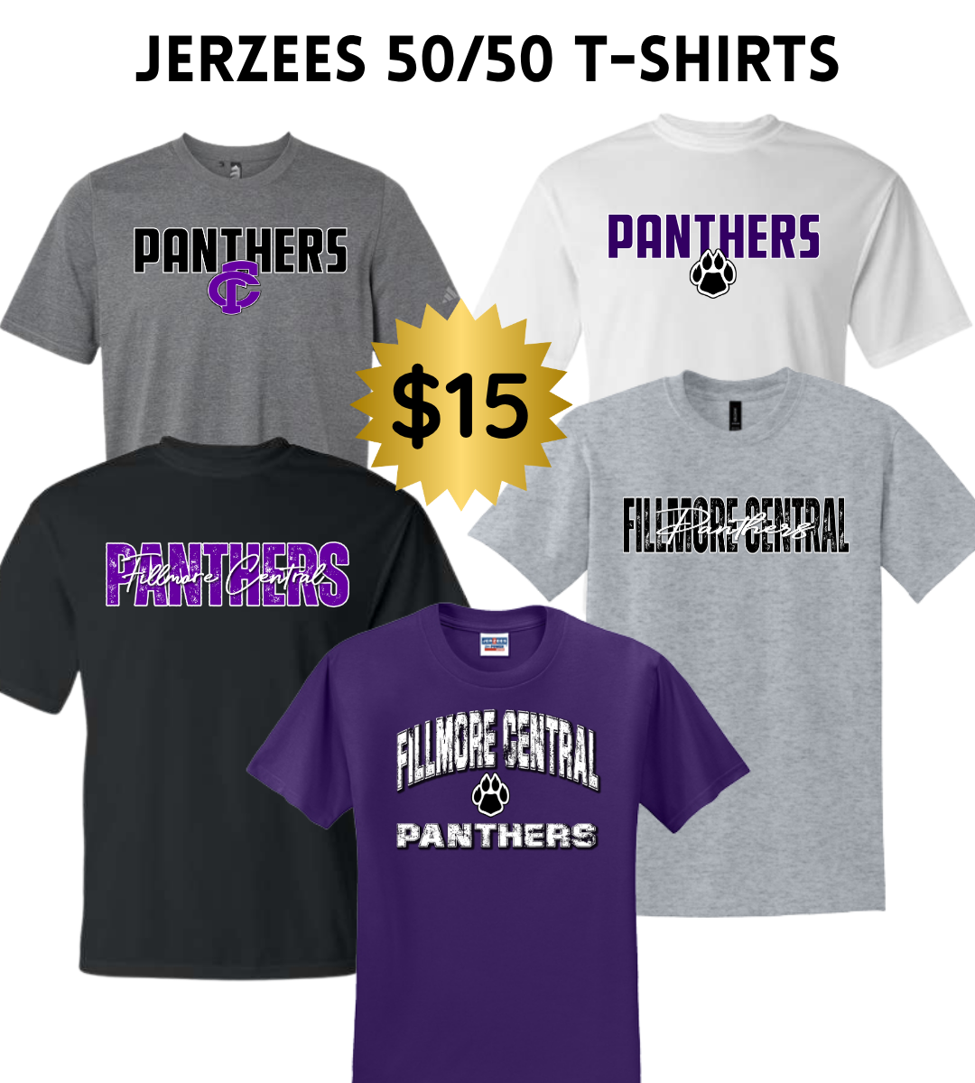 FCP Jerzees Unisex Dri-Power® 50/50 T-Shirt (Adult/Youth) - SPECIAL PRICING!!!