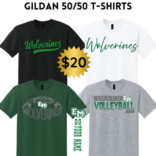 EMAYS25 Gildan 50/50 TShirt YOUTH - ADULT