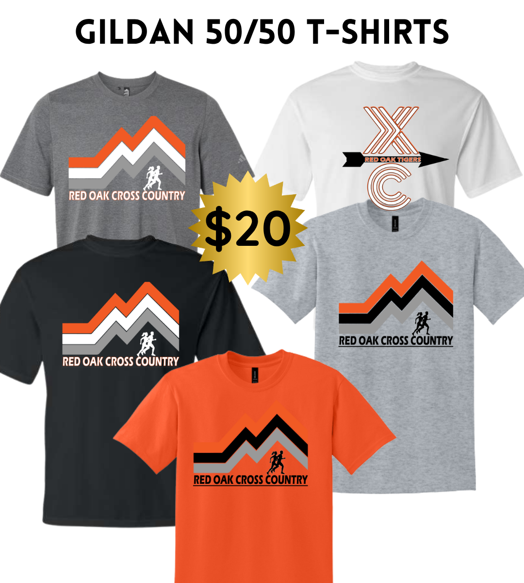 ROCC25 Gildan 50/50 TShirt YOUTH - ADULT