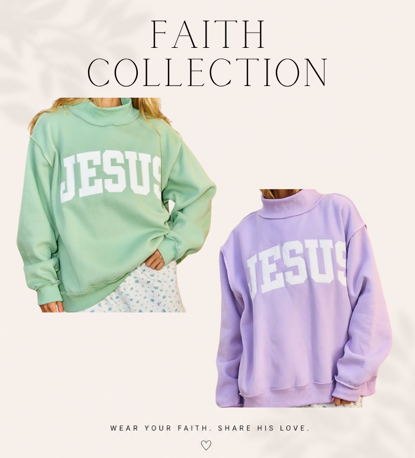 FC Jesus Pastel Mockneck