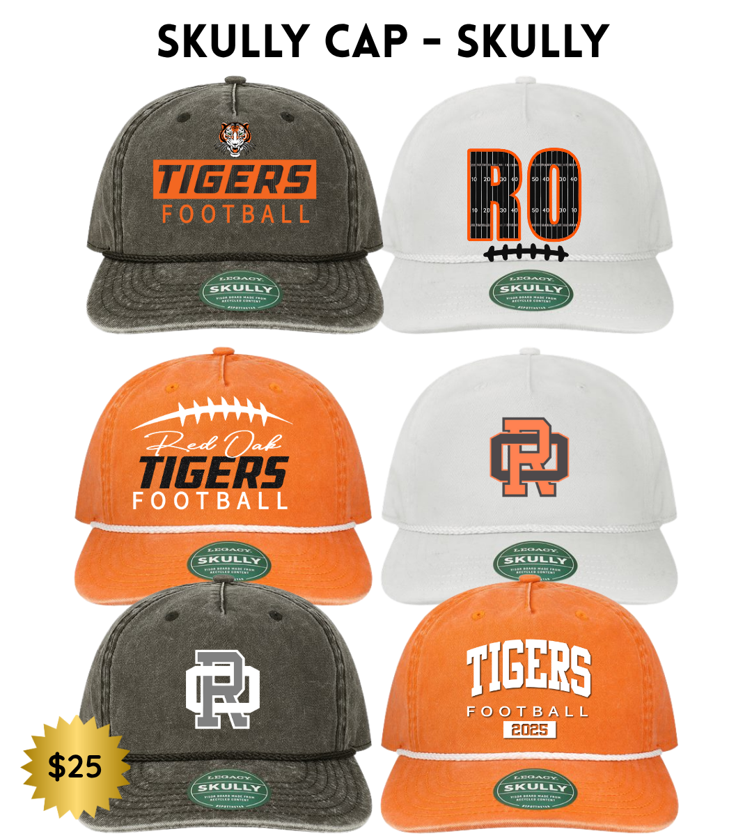 ROFB25 Skully Cap