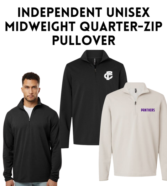 FCP Independent Unisex Midweight Quarter-Zip Pullover