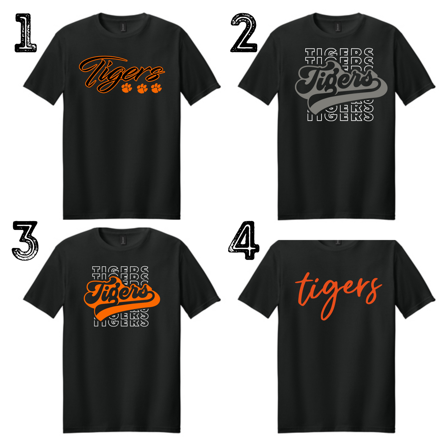 ROTGS Black T-Shirt - 4 Design Options to Choose From!