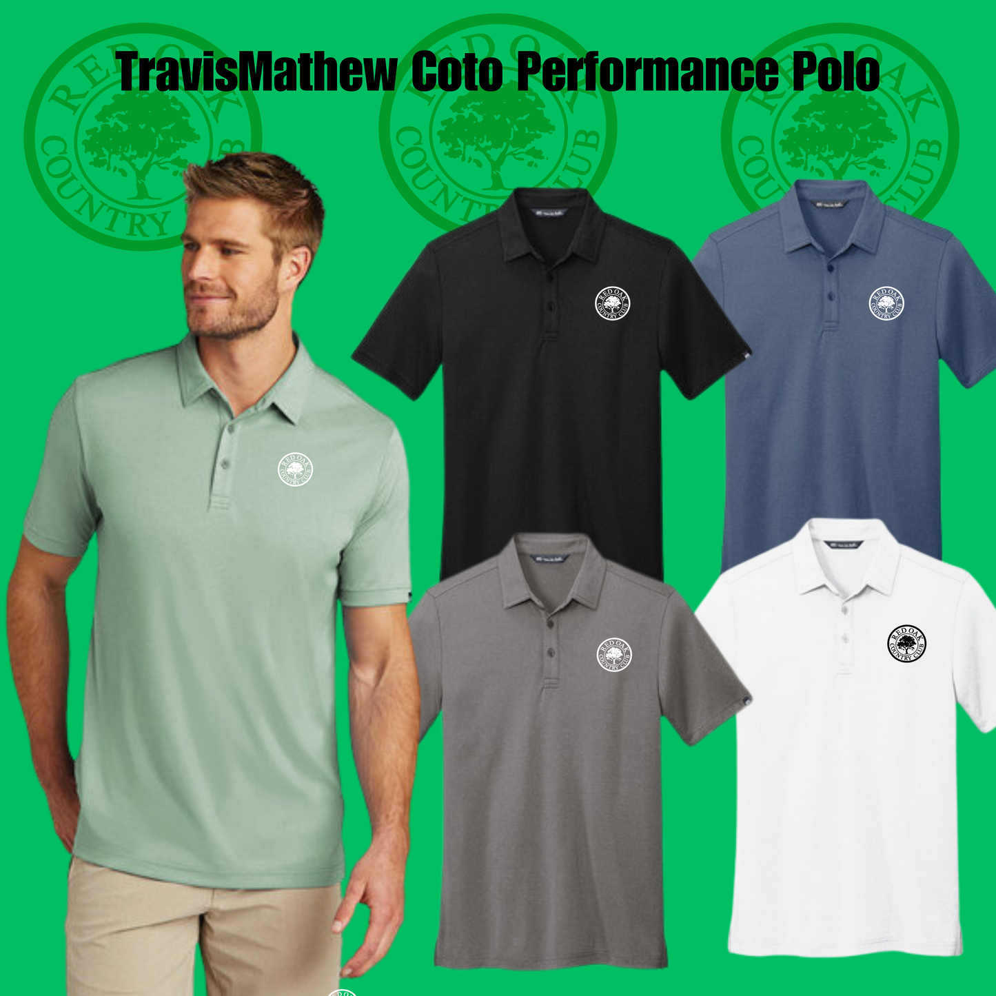 ROCC TravisMathew Coto Performance Polo